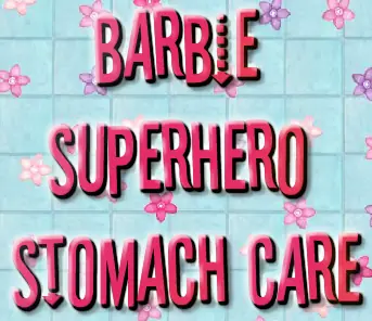 Barbie Superhero Stomach Care logo