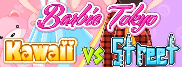 Barbie Tokyo Kawaii vs Street logo