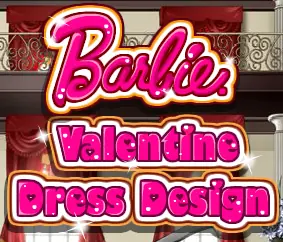 Barbie Valentine Dress Design logo