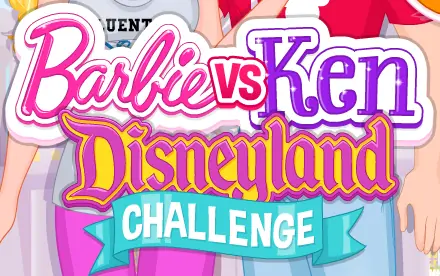 Barbie VS Ken Disneyland Challenge logo