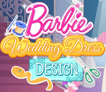 Barbie Wedding Dress Design logo
