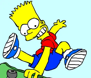 Bart The Skater logo