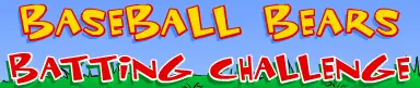 Baseball Bears Batting Challenge logo