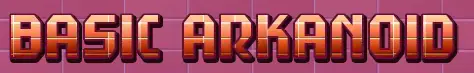 Basic Arkanoid logo