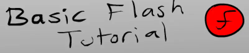 Basic flash tutorial logo