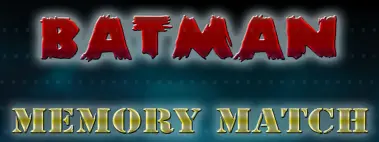 Batman Memory Match logo