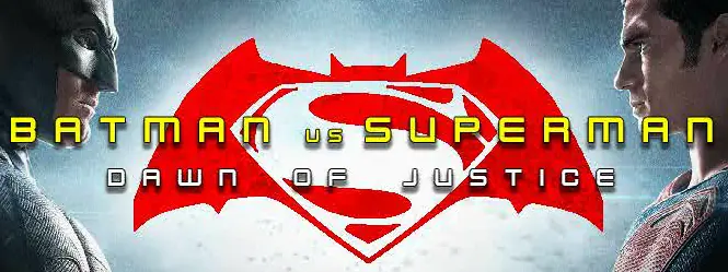 Batman vs Superman Dawn of Justice logo