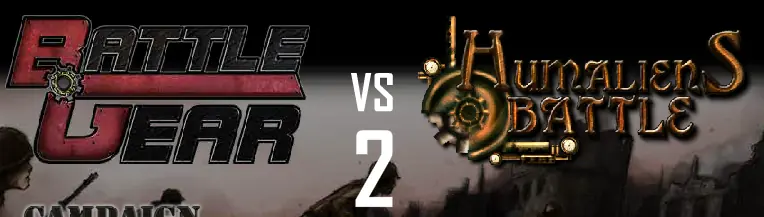 Battle Gear Vs Humaliens Battle 2 logo