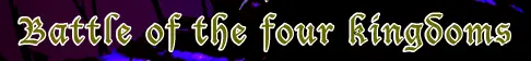 Battle of the Four Kingdoms (Beta) logo