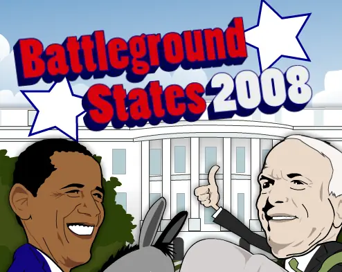 Battleground States 2008 logo