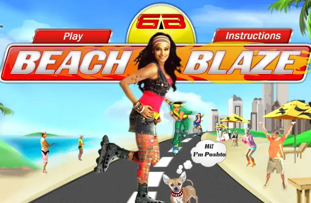 Beach Blaze logo