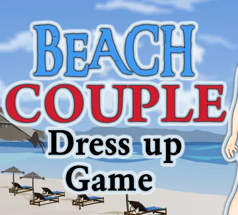 Beach Couple Dress Up Game logo