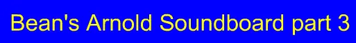 Bean's Arnold Soundboard part 3 logo