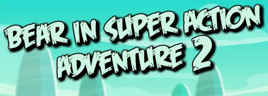 Bear in Super Action Adventure 2 logo