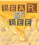 Bear vs Bee logo