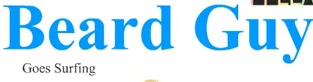 Beard Guy Goes Surfing logo