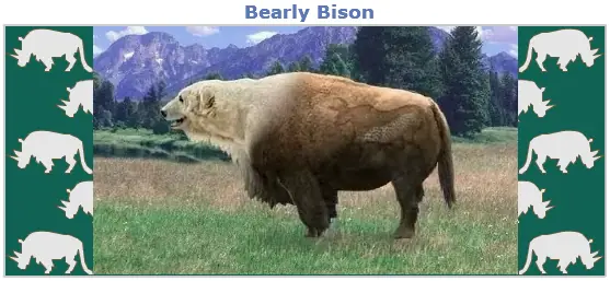 Bearly Bison (Jigsaw Puzzle) logo