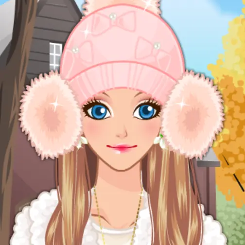 Beautiful Winter Hats Make Up logo