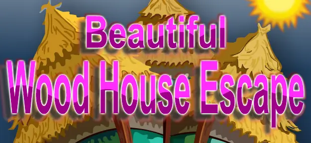 Beautiful Wood House Escape logo