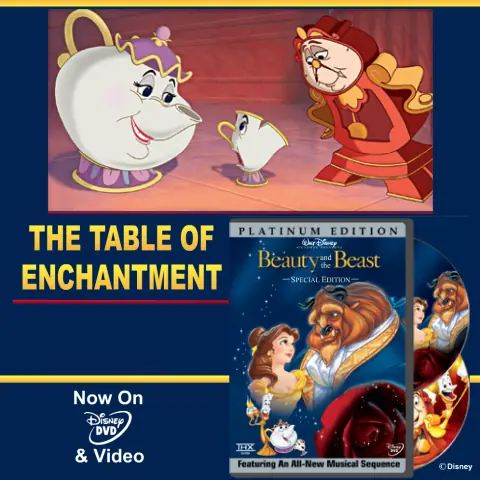Beauty and the Beast: The Table of Enchantment logo