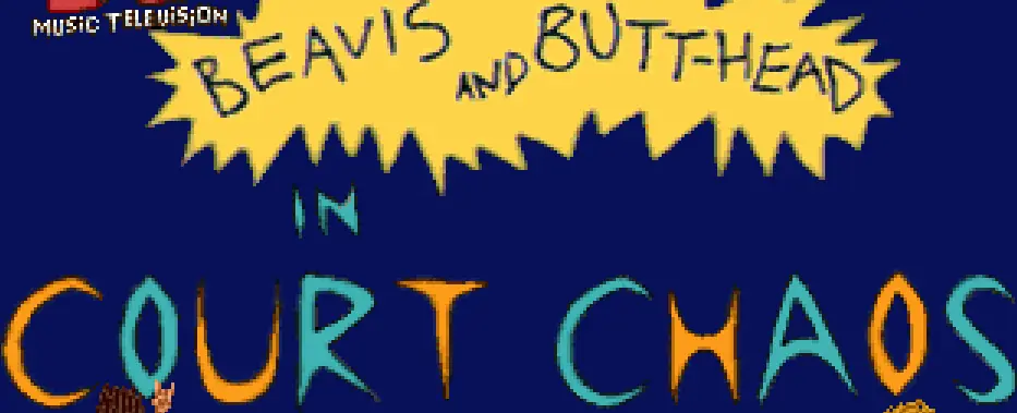 Beavis and Butt-Head: Court Chaos logo