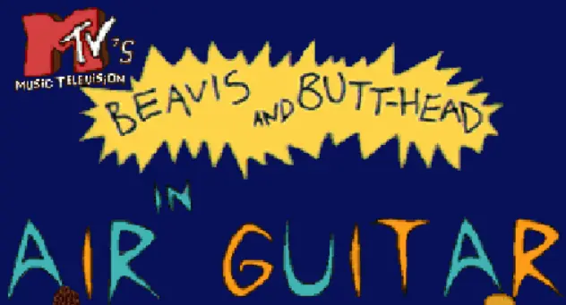 Beavis & Butthead in Air Guitar logo