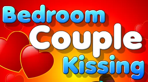Bedroom Couple Kissing logo