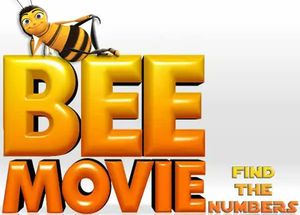Bee Movie - Find the Numbers logo
