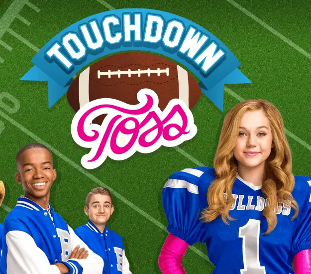 Bella and the Bulldogs: Touchdown Toss logo