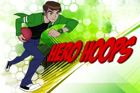 Ben 10 Alien Force: Hero Hoops logo