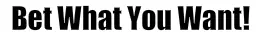 Bet What You Want! logo