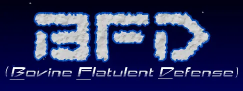 BFD - Bovine Flatulent Defense logo