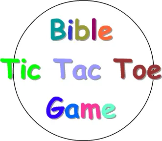 Bible Tic Tac Toe Game: Genesis Chapters 1-5 logo