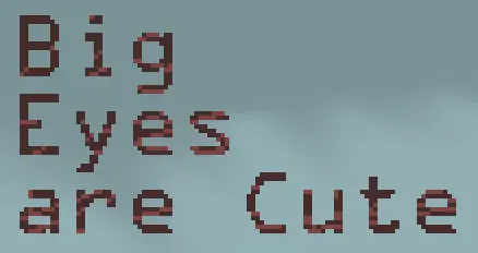 Big Eyes are Cute logo