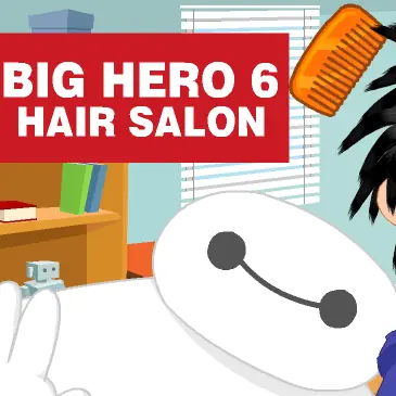 Big Hero 6 Hair Salon logo