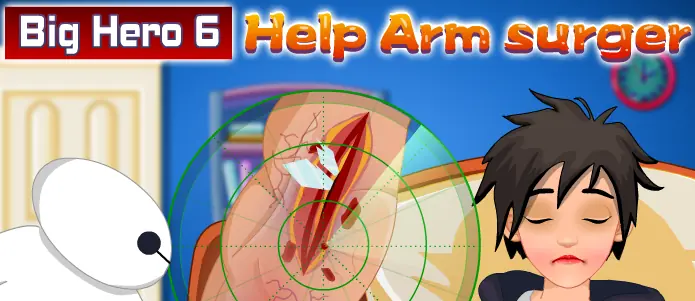 Big Hero 6 Help Arm Surgery logo