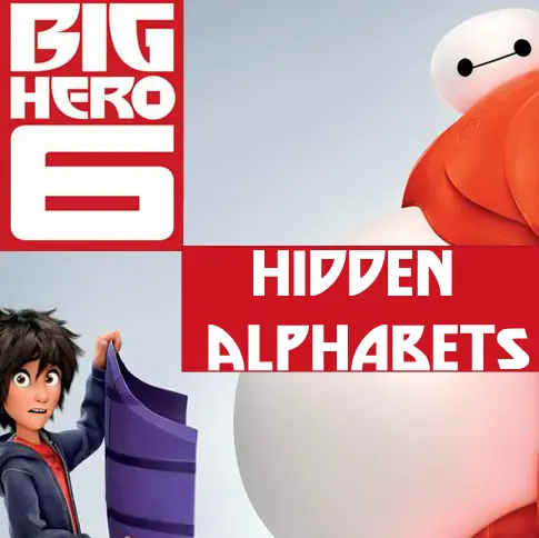 Big Hero 6 Hidden Alphabets logo
