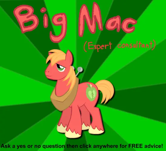Big Macintosh: Consultation logo