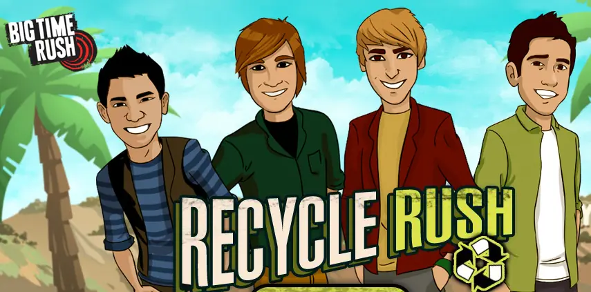 Big Time Rush: Recycle Rush logo