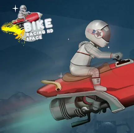 Bike Racing HD Space logo
