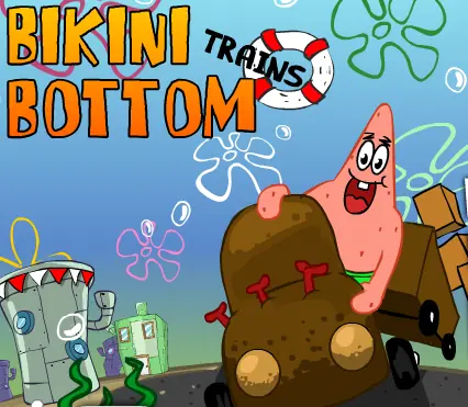 Bikini Bottom Trains logo