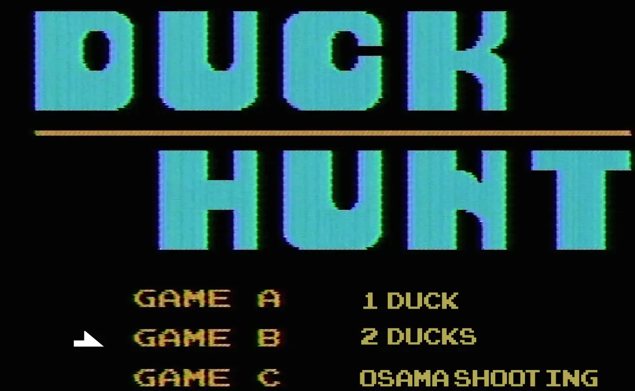 Bin Ladin Duck Hunt logo