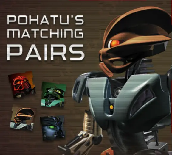 Bionicle - Pohatu's Matching Pairs logo