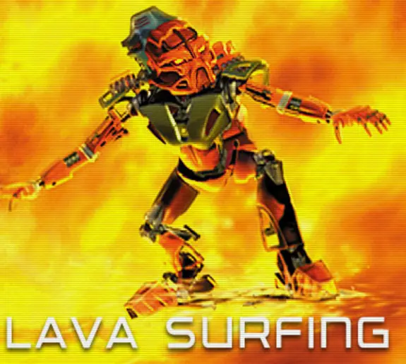 Bionicle - Tahu Nuva Lava Surfing logo