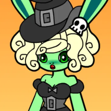Bionka Bunny Halloween logo