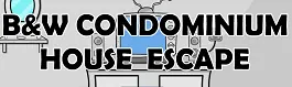 Black And White Condominium House Escape logo