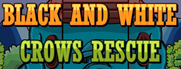 Black And White Crows Rescue logo