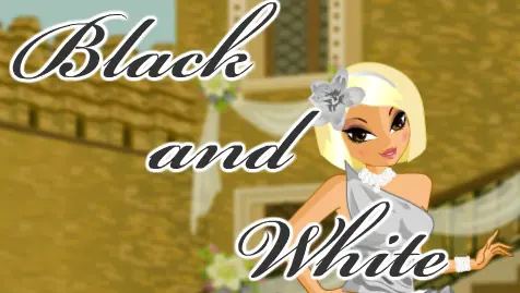 Black and White logo