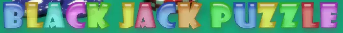 Black Jack Puzzle logo