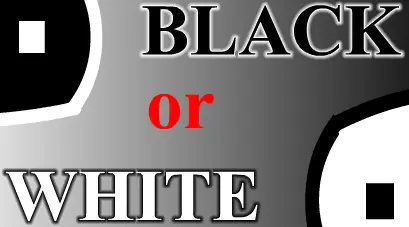 Black or White logo
